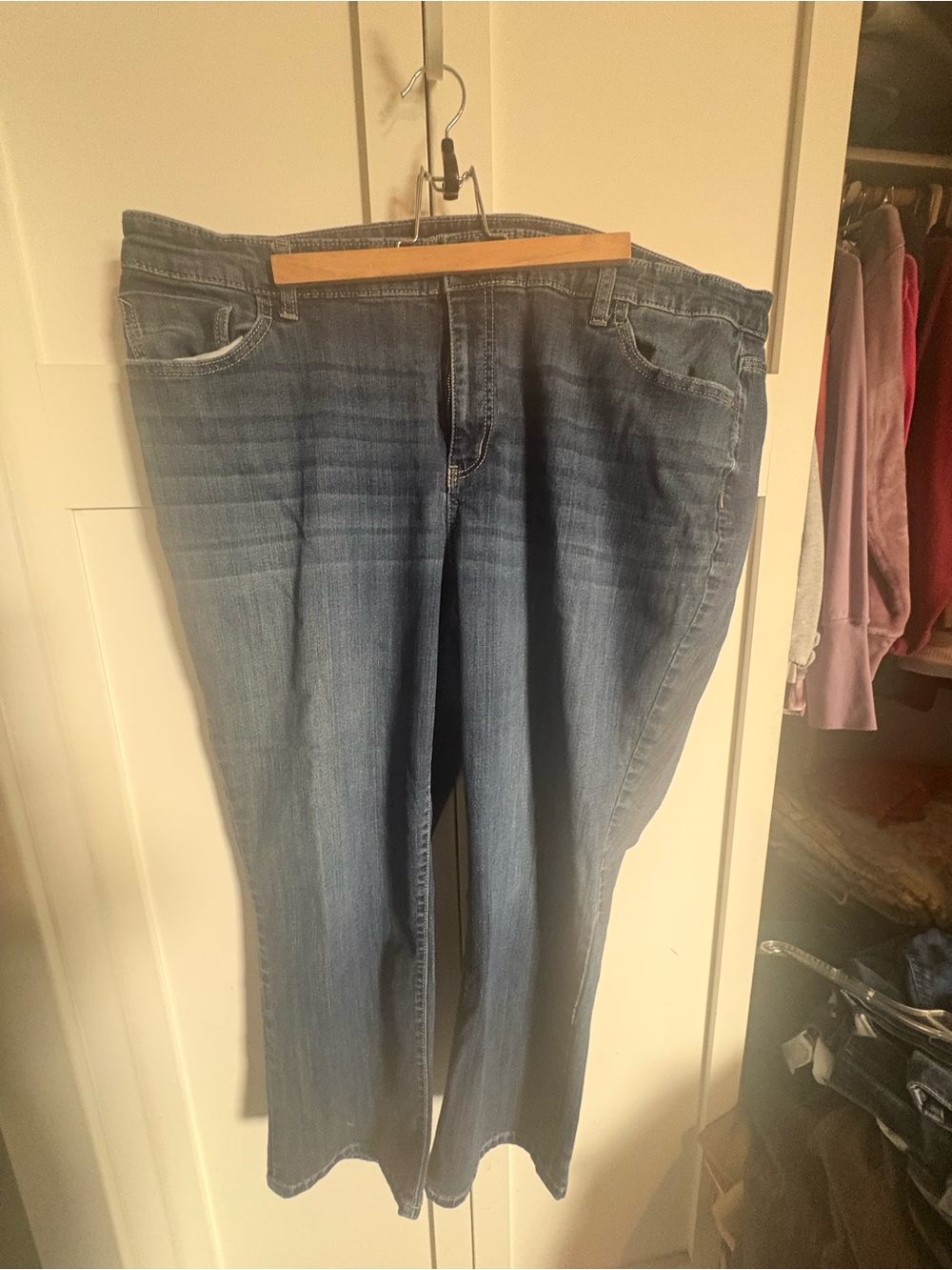 Simply Vera Vera Wang Mid Blue Boyfriend Jeans